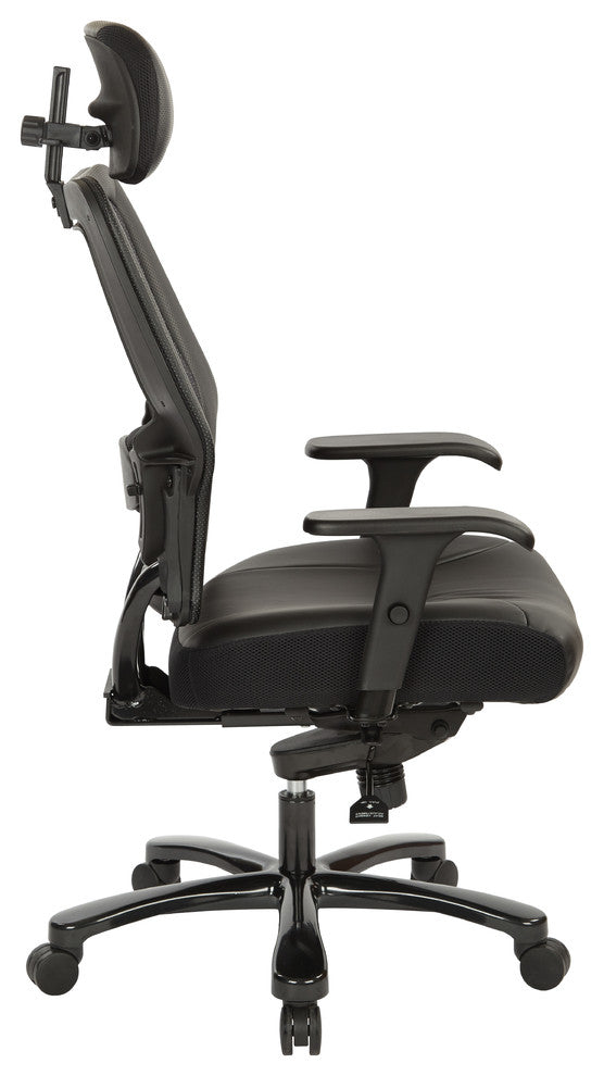 Executive Big and Tall Chair, Black