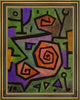 Paul Klee Heroic Roses - 18" x 24" Framed Premium Canvas Print