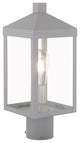 Livex Lighting Nordic Gray 1-Light Outdoor Post Top Lantern