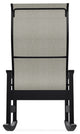 Leeward Sling Outdoor Supreme Rocker, Ella/Black