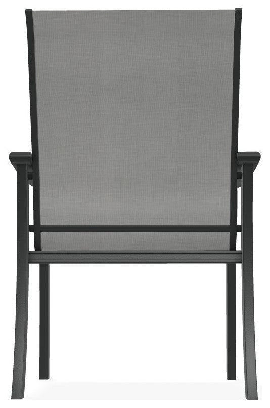 St. Catherine Sling Outdoor Armchair, Alloy/Graphite