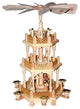 Richard Glaesser Nativity Scene Pyramid With 3 Tiers
