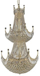 Elegant Lighting Corona 36" 36 Light Royal Crystal Chandelier