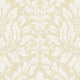 Stripes And Damasks, Classic Damask Stripes White, Cream Wallpaper Roll