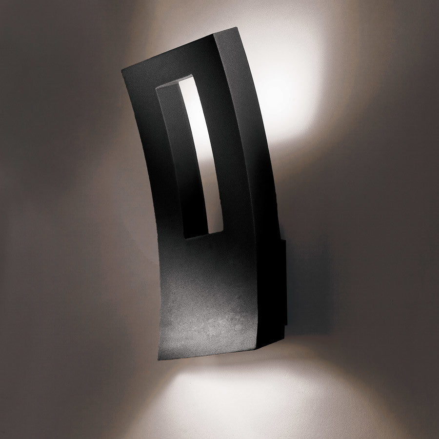 Dawn 23" LED Outdoor Wall-Light 3000K, Black