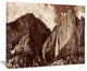 "Yosemite Waterfall Panorama" Seashore Canvas Art, 40"x30"