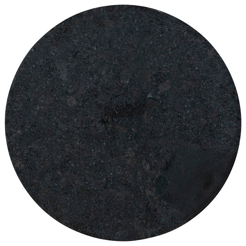 Short Ariel Aluminum End Table, Gold