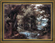 Adriaan Van Stalbemt Landscape With Fables Framed Premium Canvas Print, 21"x28"