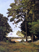 Henri Harpignies Landscape Premium Canvas Print