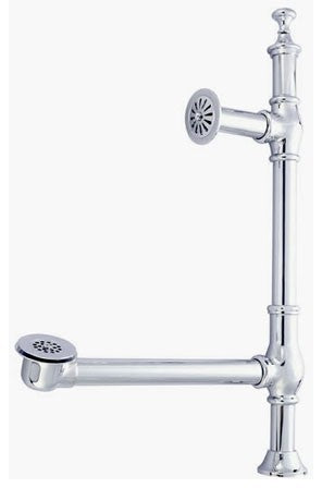 Kingston Brass Tub Drain, Polished Chrome