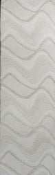 Eternity 1085 Ivory Waves Rug, 2'3"x7'6" Runner