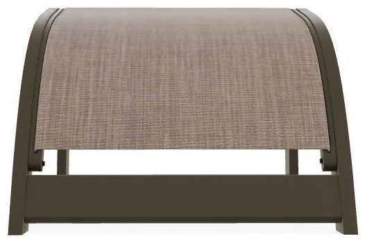 Adirondack Sling Outdoor Ottoman, Augustine Fennel/Beachwood