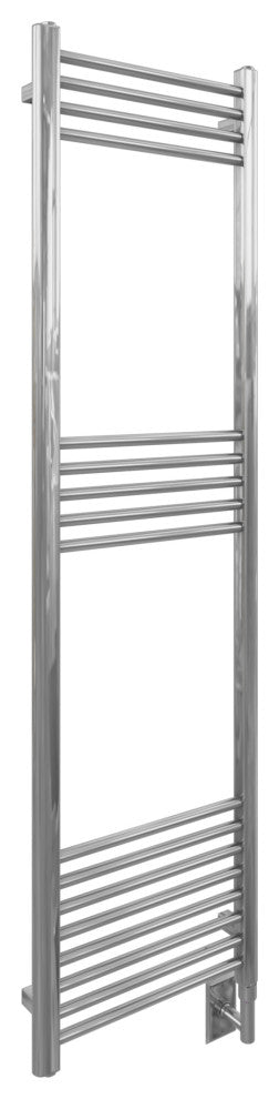 Eos Wall Mounted Electric Towel Warmer, Chrome