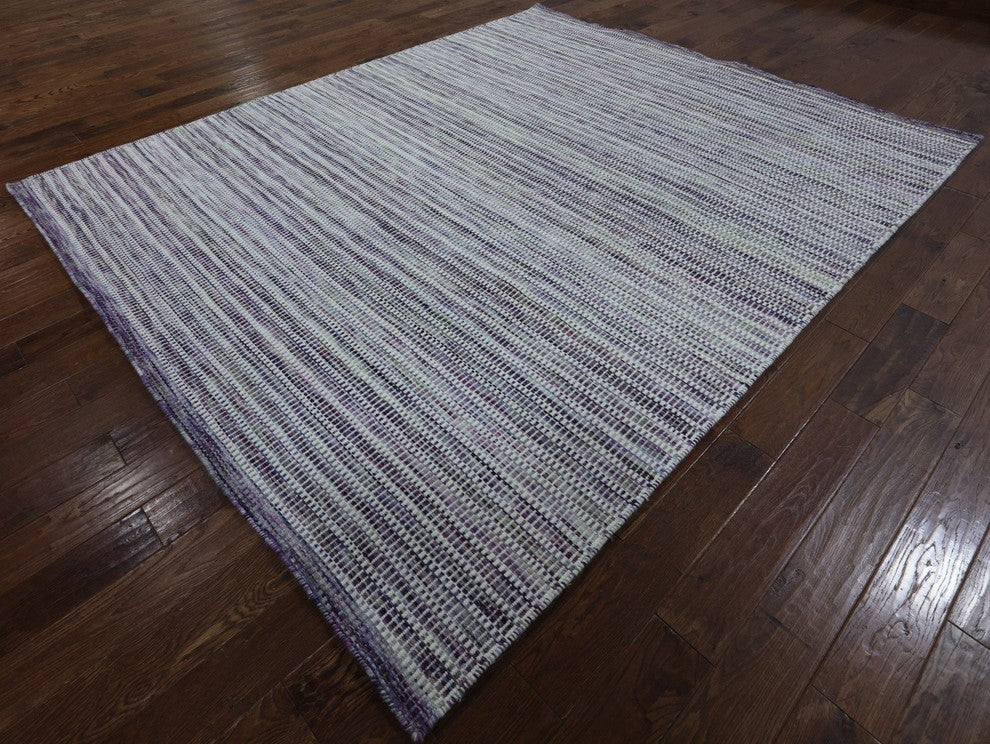 Oriental Flat Weave Area Rug 9'x12', W2534