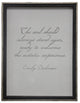 Dickinson Quote, Volutes On Gray Background