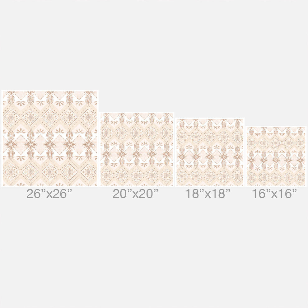 Dash and Ash Under The Willow Tree Throw Pillow, 16"x16"