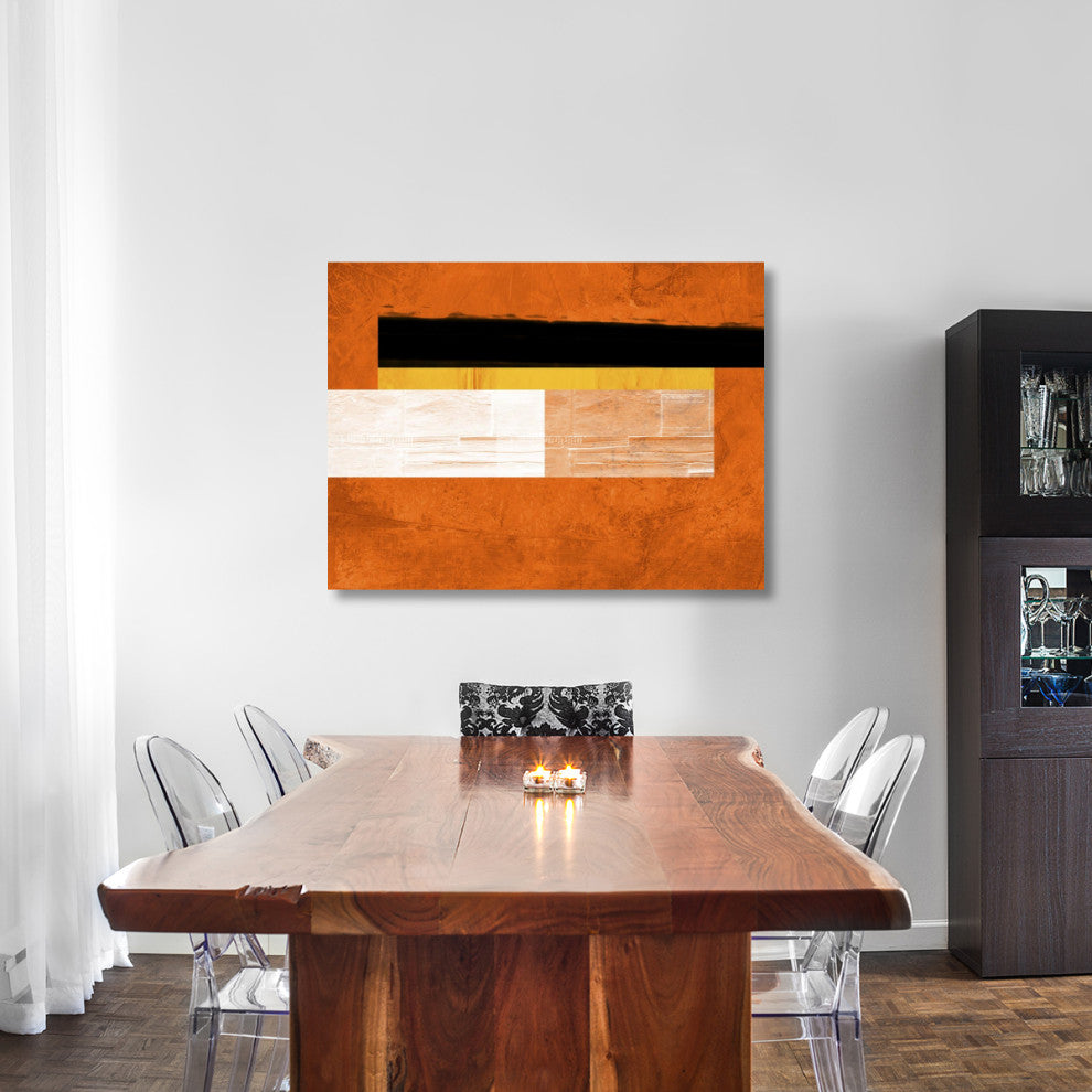 "Orange Paper 4" Fine Art Print