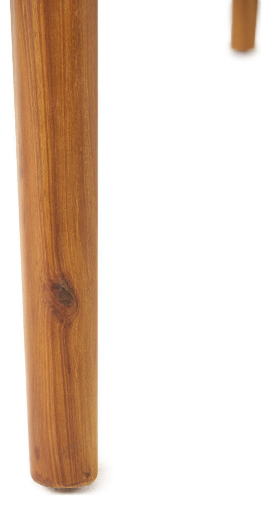 Candance Outdoor Acacia Wood Expandable Dining Table, Teak