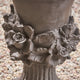 GDF Studio Michaelia Lightweight Concrete Chalice Garden Decorative Urn Planter, Antique Gray