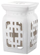 Safavieh Indoor-Outdoor Beijing Filigree Garden Stool