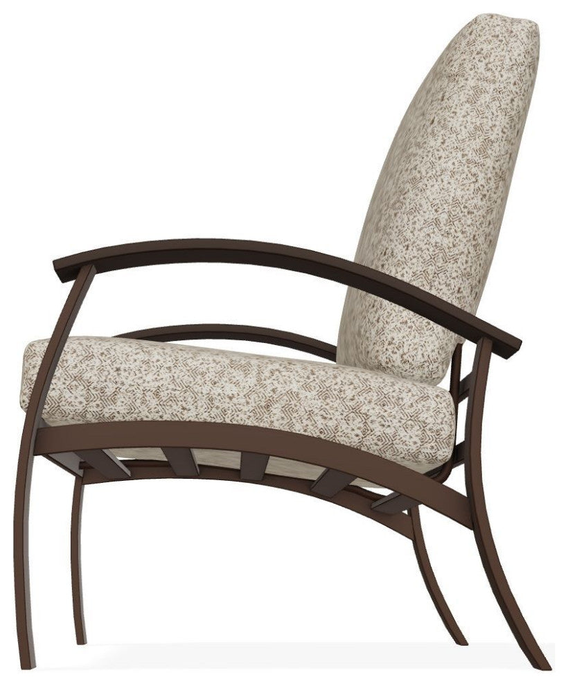Belle Isle Cushion Deep Seating Outdoor Armchair, Restore Sparrow/Kona