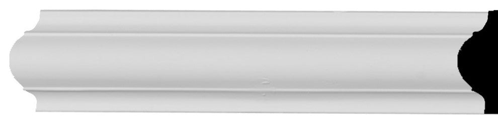 1 5/8"H x 1/2"P x 96"L Ashford Smooth Panel Moulding