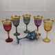 Set of 6 Goblets, Royal Corona Designs, Multi