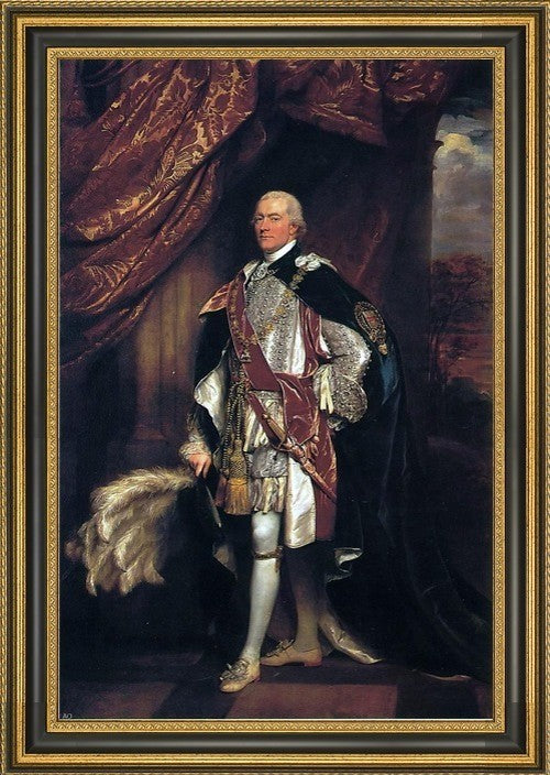 John Singleton Copley Baron Graham Framed Premium Canvas Print, 16"x24"