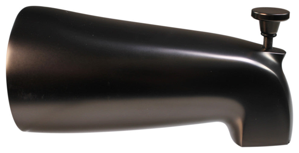 Nose Diverter 5.5" Tub Spout In Polished Brass, Oil Rubbed Bronze