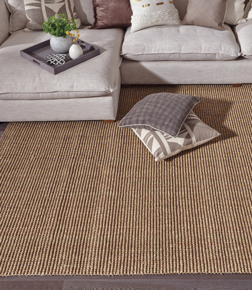 Shore Handwoven Seagrass Rug, Natural by Kosas Home, 9'x12'