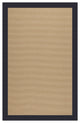 Zoe-Sisal Machine Tufted Rectangle Rug, Dark Navy, 4'x6'