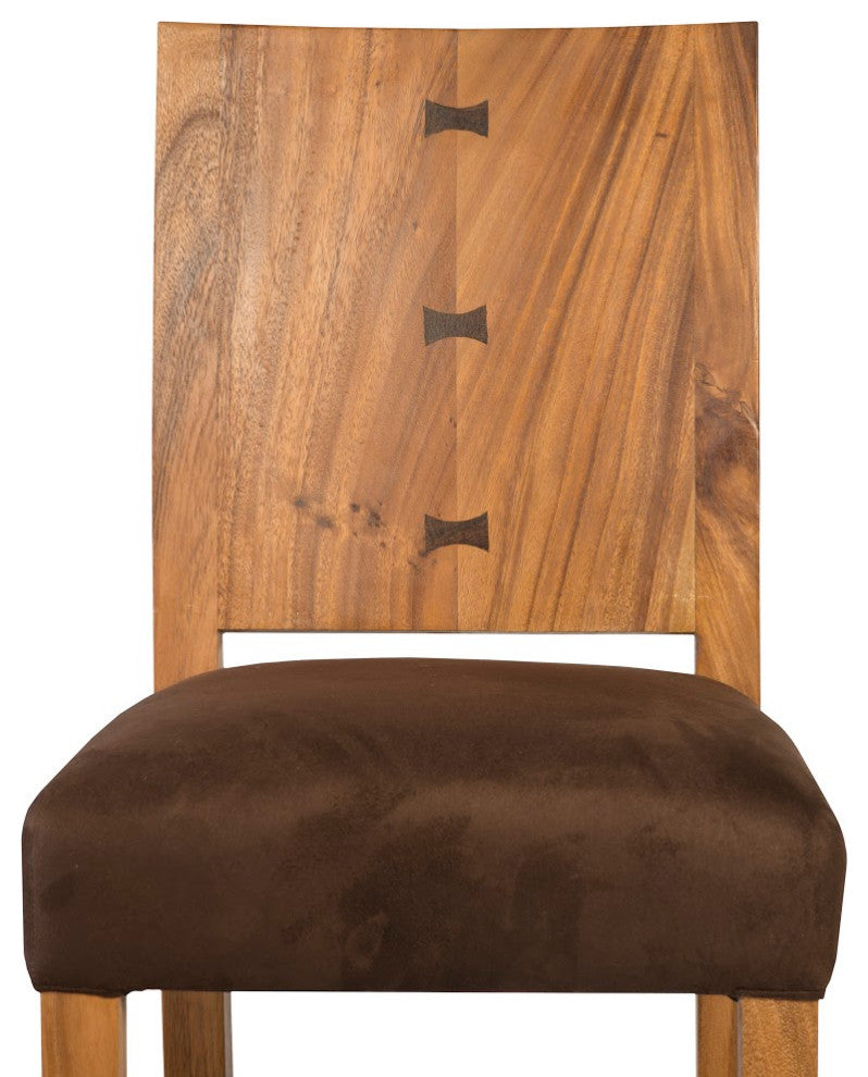 Origins Bar Stool, Chamcha Wood, Natural