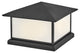 Hinkley Walter Large Pier Mount Lantern, Textured Black