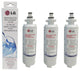 LG LT700P Kenmore 46-9690 ADQ36006101 Refrigerator Water Filter, Set of 3