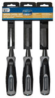 Professional Wood Chisels, 3 Piece Set