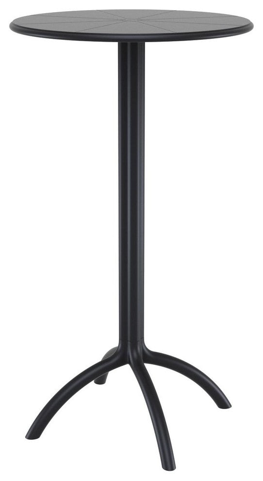 Compamia Octopus Round Bar Table, Black