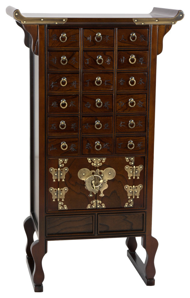 Korean Style 18 Drawer Herbal Medicine Chest