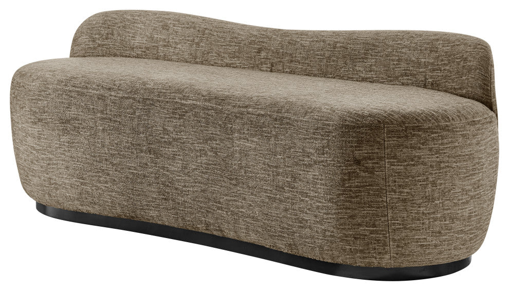 Mandy Fabric Bench, Pasadena Taupe