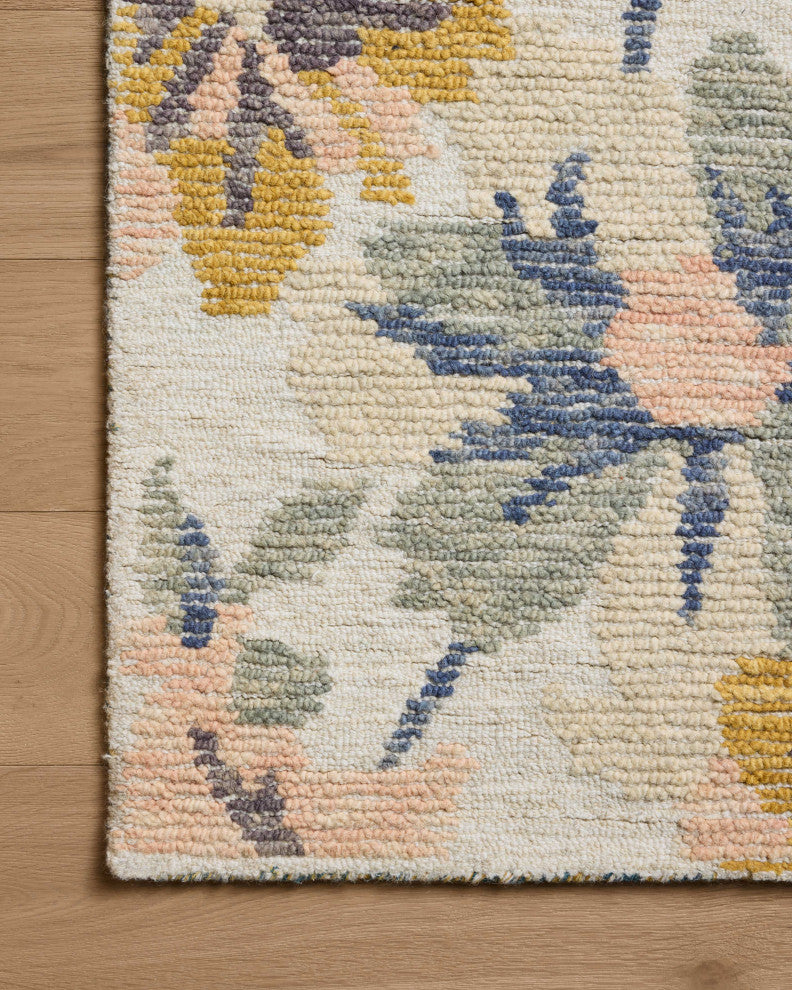 Loloi Tilly Bone / Multi 2'-6" x 7'-6" Runner Rug