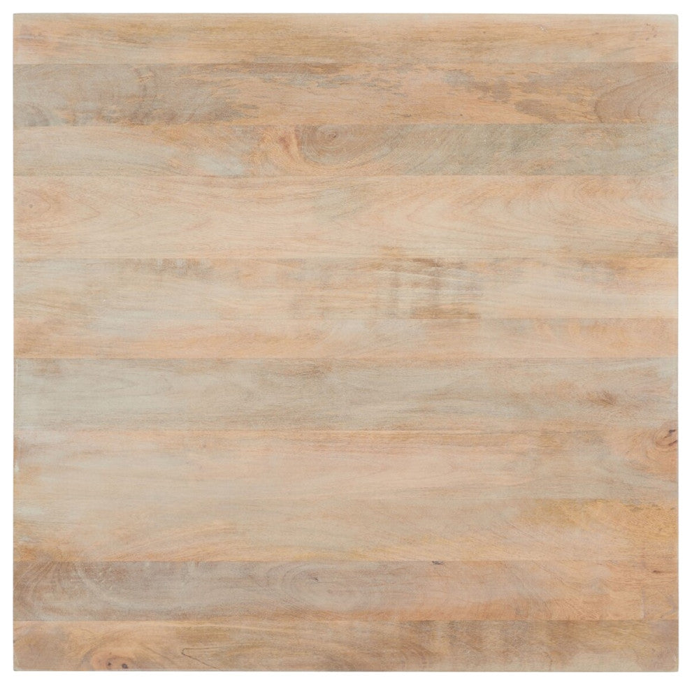 Safavieh Squall Square 1 Shelf Coffee Table, Burnt White