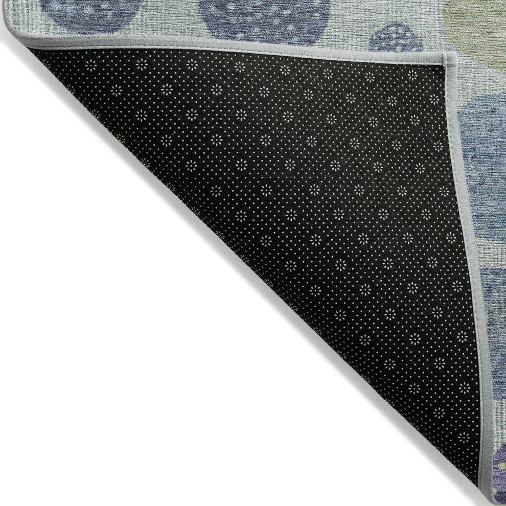 Machine Washable Indoor/Outdoor Chantille ACN1899 Denim 10' x 14' Rug