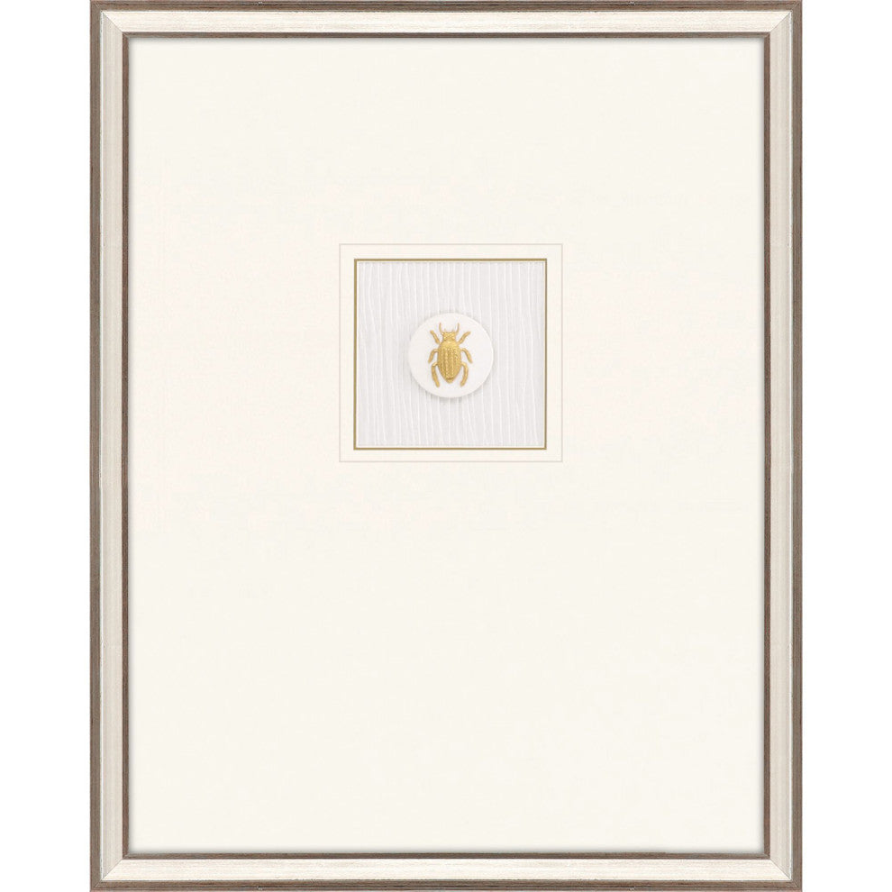 Beetle Intaglio Framed Art