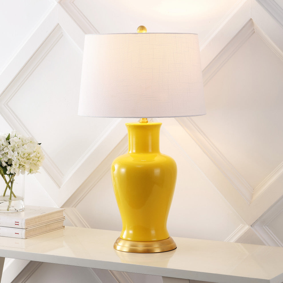 Julian Traditional Classic Ceramic Urn LED Table Lamp