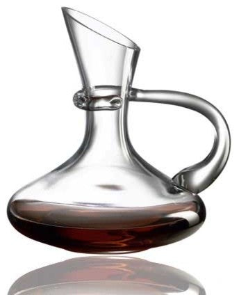 Ravenscroft Crystal Handled Captain's Decanter