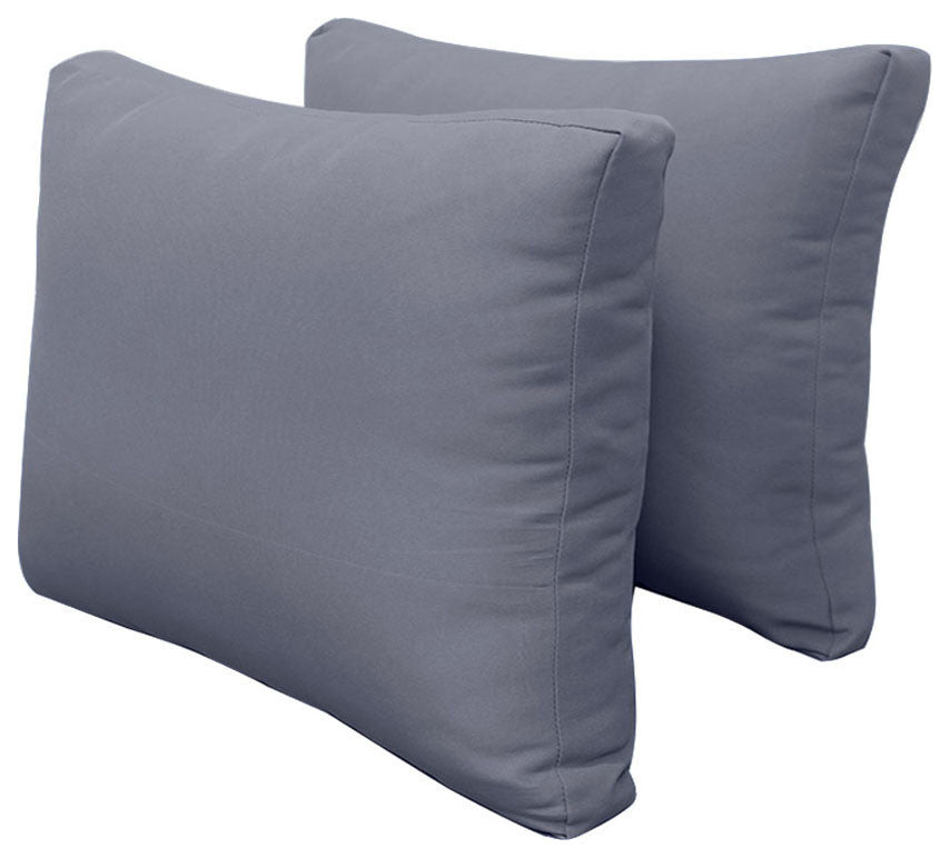 S1 Twin Size 5PC Knife Edge Daybed Mattress Cushion Bolster Complete Set AD001