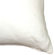 Pillow Decor - Tuscany Linen White 20 x 20 Throw Pillow