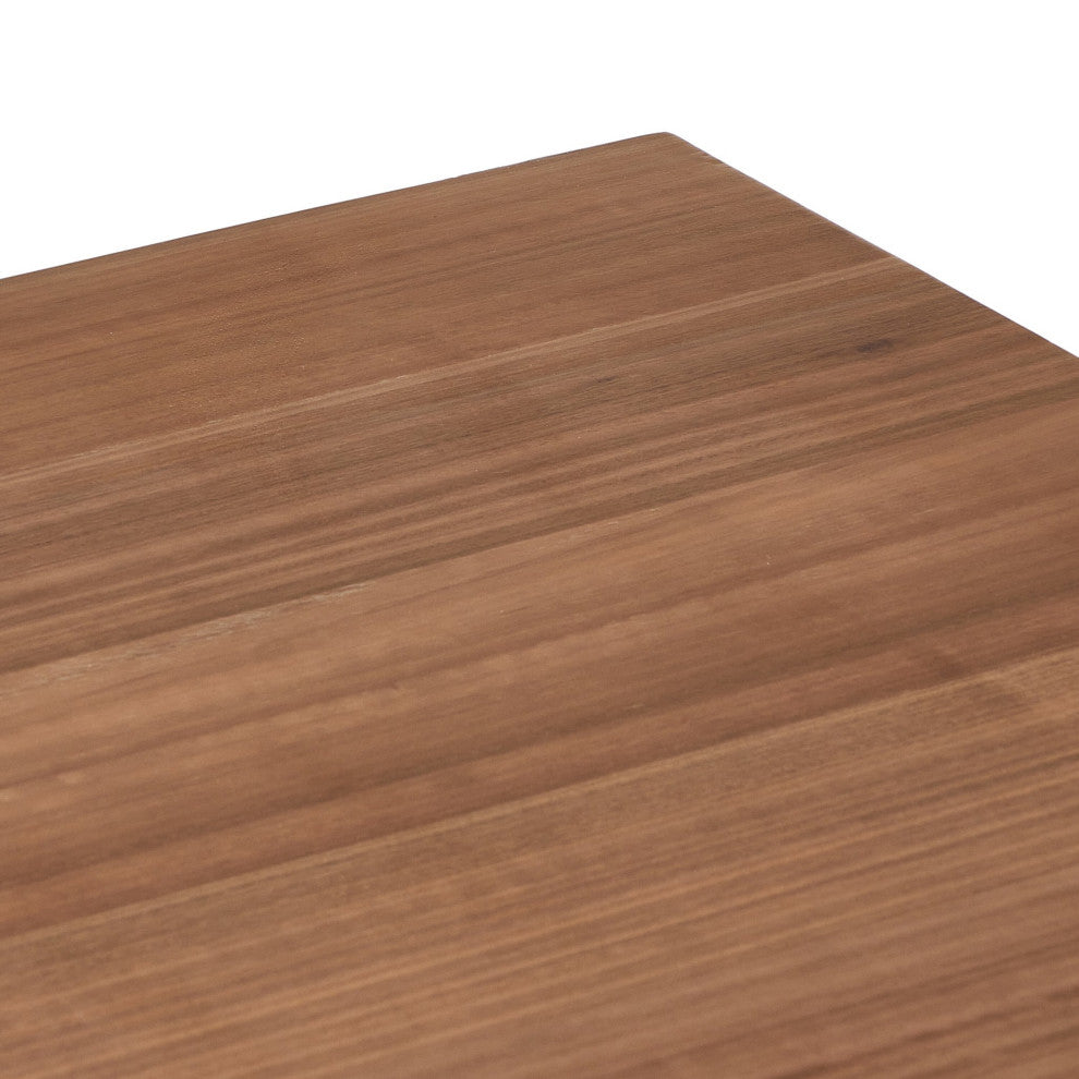 Hudson Large Square Coffee Table Natural Yukas, Black Pine