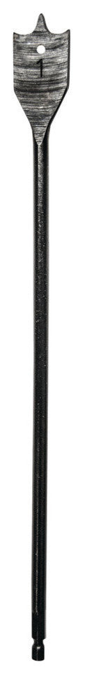 Wood Boring Lazer Spade Bit, 1"x12"