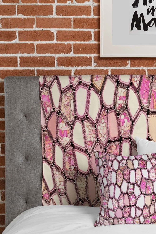 Deny Designs Ingrid Padilla Pink Cells Tapestry