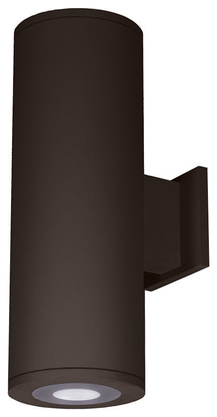 Tube Architectural 2 Light Wall Light, Bronze